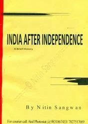 India After Independence at ₹ 150/piece | History Books in New Delhi ...