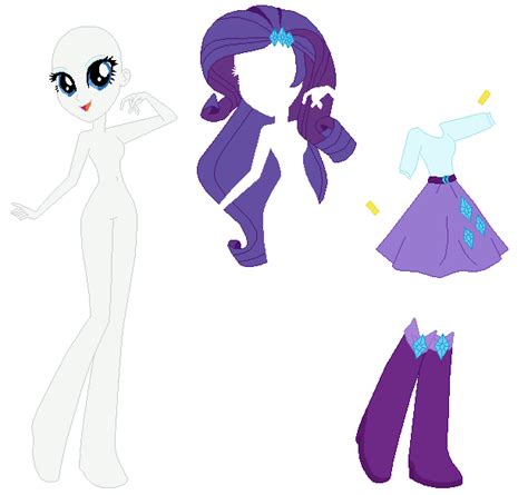 EqG Rarity Base 03 by SelenaEde on DeviantArt