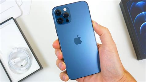 iPhone 12 Pro Unboxing & First Impressions! (Pacific Blue) What's New? - YouTube