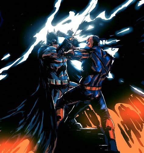 Batman Vs Deathstroke | Deathstroke, Batman vs, Batman