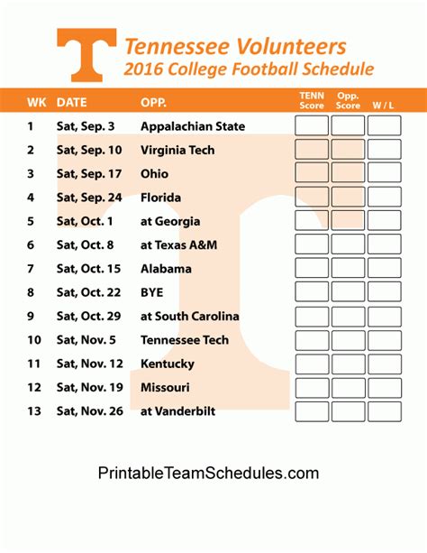 Tn Vols Football Schedule 2024 Tickets - Sabra Clerissa