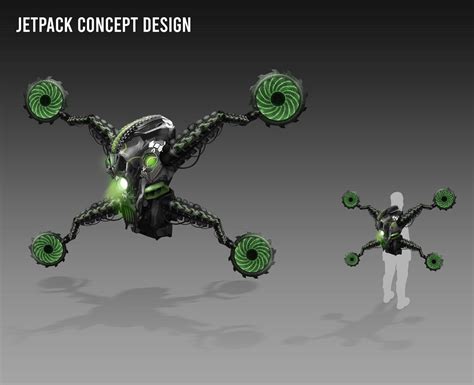 Sci-Fi Jetpack Concept Design by nicholaskoo94 on DeviantArt