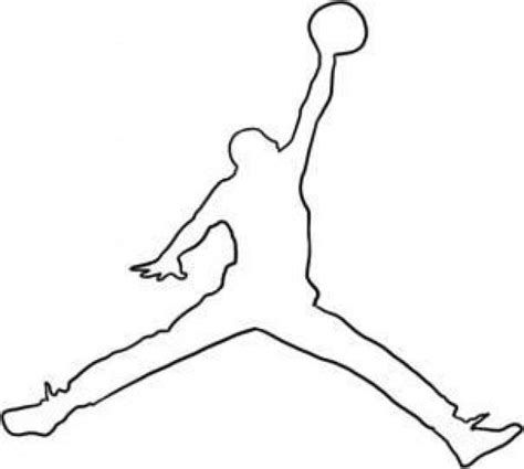 How to draw Jordan Jumpman flight logo #jordan #baby #jordan | พื้นหลัง, การออกแบบเค้ก, โลโก้