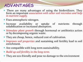 Biofertilizers: Improve soil health and crop productivity | PPT