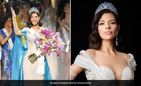 Nicaragua's Sheynnis Palacios In A Majestic Bejewelled Gown Takes The Crown As Miss Universe ...