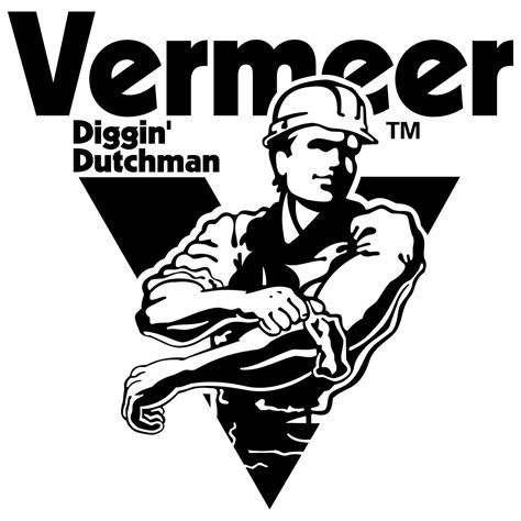 Vermeer Logo Black and White – Brands Logos