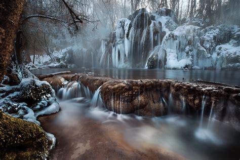 3840x21602019 Winter Waterfall 3840x21602019 Resolution Wallpaper, HD ...