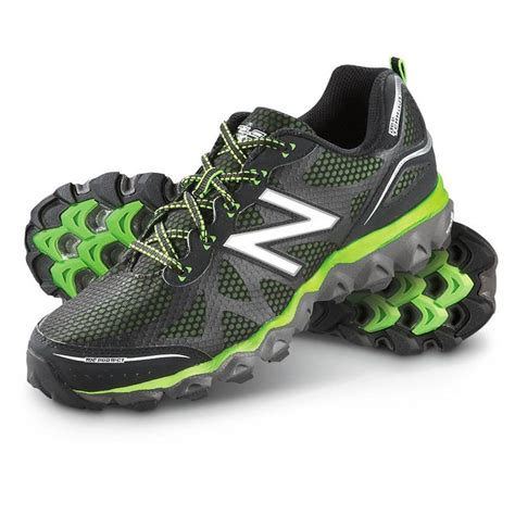 Men's New Balance® 710v2 Trail Running Shoes, Black / Green | New balance trail running