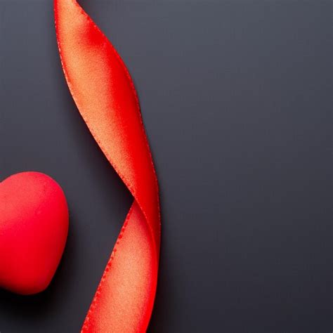 Premium Photo | Aids awareness ribbon