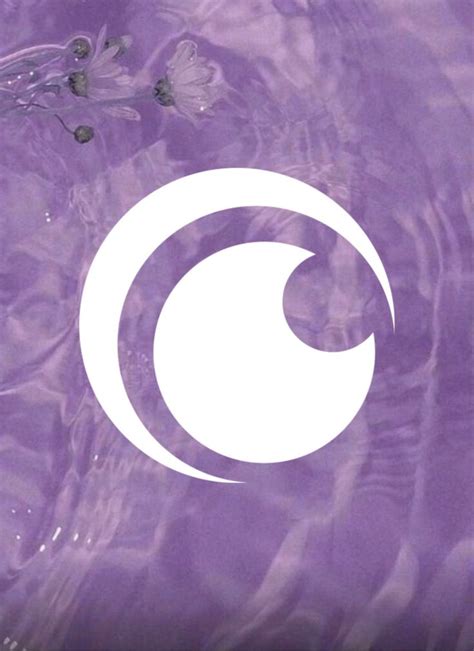 Crunchyroll | App icon, Purple aesthetic, Iphone icon