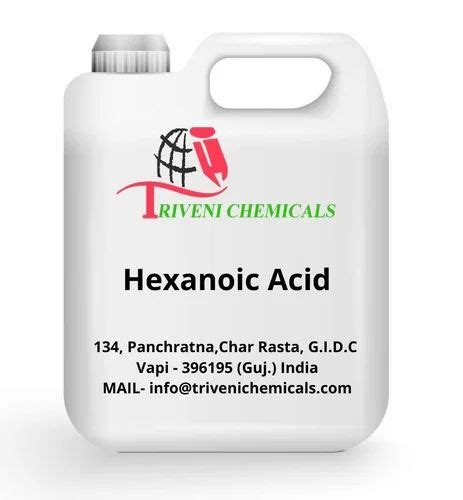 Hexanoic Acid, Packaging Size: Drum, Triveni Chemicals | ID: 4058047188