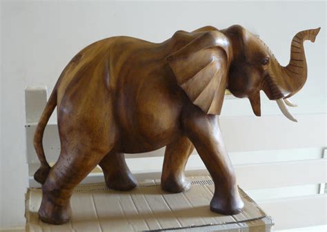 Mommy Elephant Wood Carvings by GRANNYSATTICSTOCK on DeviantArt