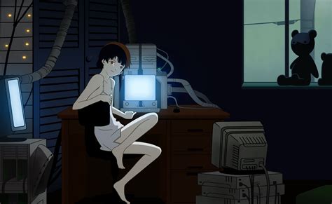 Anime - Unknown - Lain - Serial Experiments Lain Wallpaper Widescreen Wallpaper, Computer ...