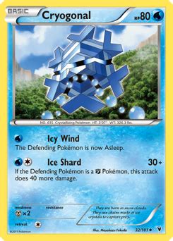 Cryogonal Pokémon Card Value & Price | PokemonCardValue