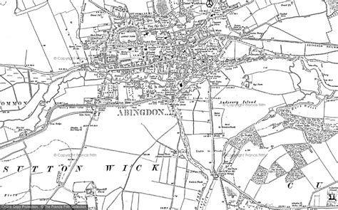 Old Maps of Abingdon Br, Oxfordshire - Francis Frith