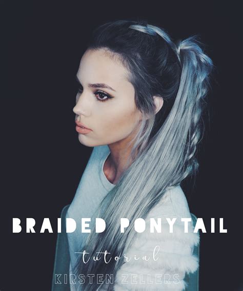 Braided Ponytail Tutorial | Kirsten Zellers | A DIY Style and Beauty Blog