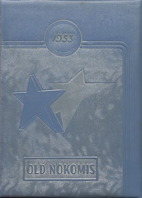 1953 yearbook from Nokomis High School from Nokomis, Illinois for sale