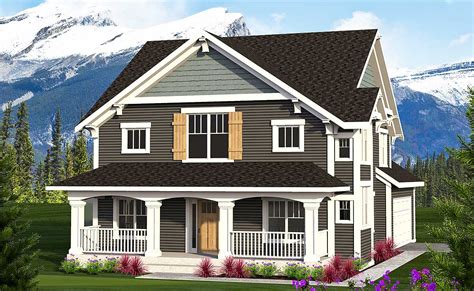 2-Story Farmhouse with Front Porch - 89964AH | Architectural Designs - House Plans