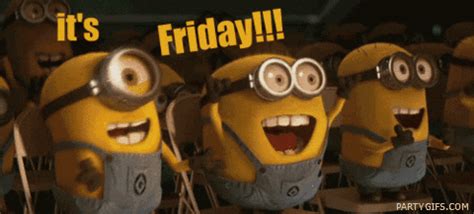 Friday Minions GIF - Find & Share on GIPHY