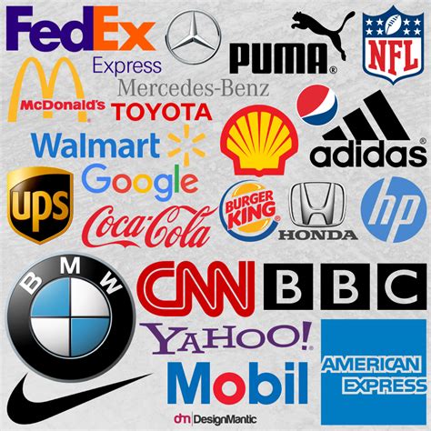 The Most Recognizable Company Logos And Brands