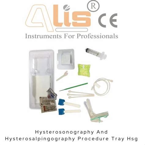 Hysterosonography And Hysterosalpingography Procedure Tray Hsg, Medium at ₹ 199/piece in Jalandhar