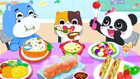 Baby Panda's Cooking Game | Cook Nutritious Dishes & Learn About ...