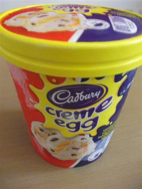 Cadbury Creme Egg Ice Cream Review