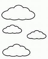 Cloud Coloring Pages To Print For Kids  Vrogueco sketch template