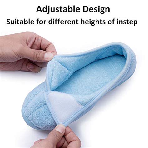 Women Diabetic Slippers Arthritis Edema Memory Foam Closed Toed ...