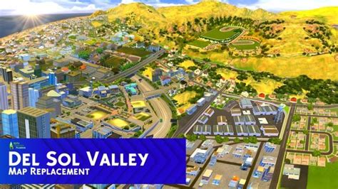 Del Sol Valley Map Replacement - DOWNLOAD The Sims, Sims Cc, Sims 4 Body Mods, Sims 4 Game Mods ...