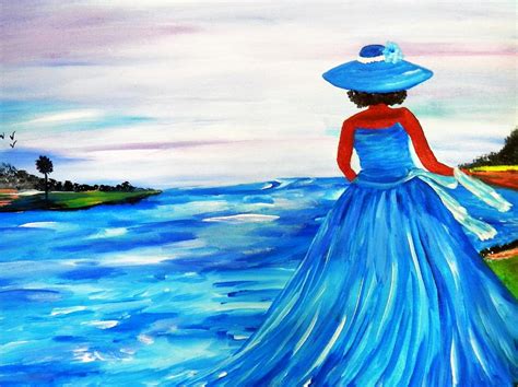 Born of Water Painting by Gullah Art By Renee - Fine Art America