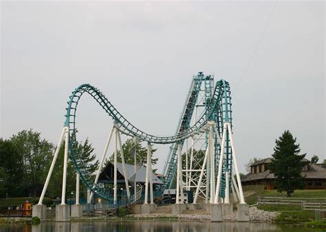 Boomerang Roller Coaster Photos, Six Flags Darien Lake