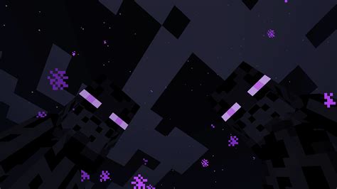 A screencapture of Enderman from Minecraft that I thought would make a neat wallpaper ...