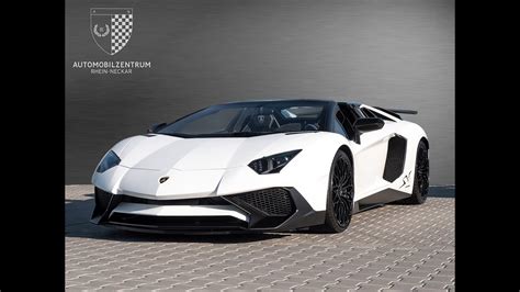 Lamborghini Aventador SV Roadster 1 of 500/Garantie 08.2023 - YouTube