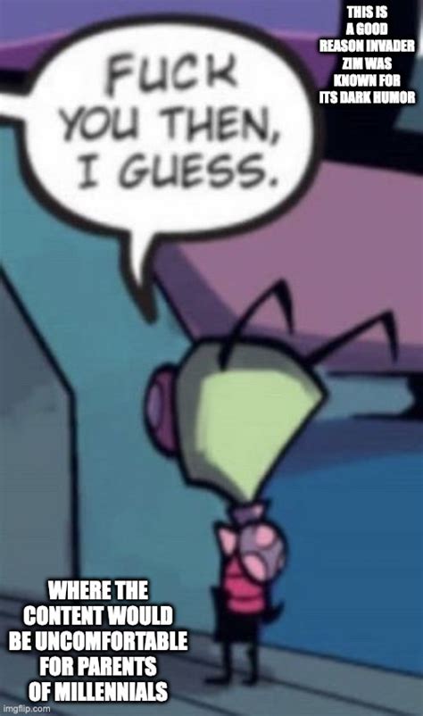 Interesting Scene from the Invader Zim Comic - Imgflip