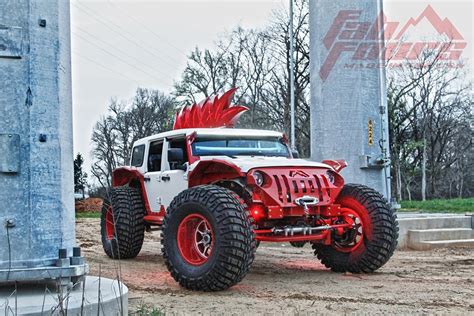 Monster Truck Meets Jeep Wrangler: Fab Fours Legend