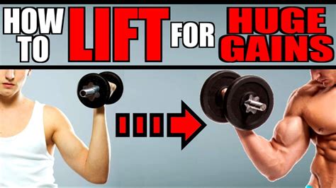 HOW TO LIFT WEIGHTS PROPERLY | PROPER WEIGHT LIFTING FORM FOR BIG GAINS ...