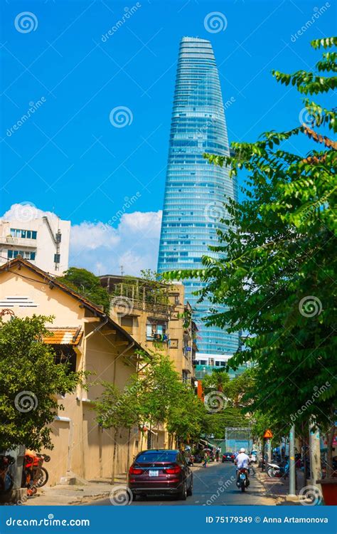 Huge Skyscrapers in Saigon.Ho Chi Minh, Vietnam. Editorial Stock Image ...