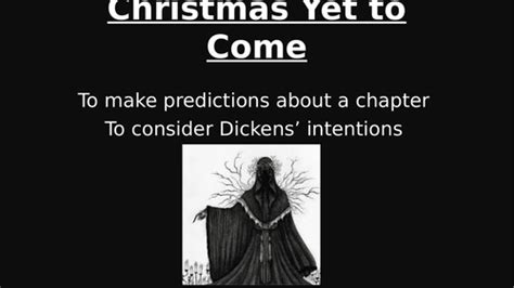 A Christmas Carol stave 4 (Ghost of Christmas Yet to Come) | Teaching Resources