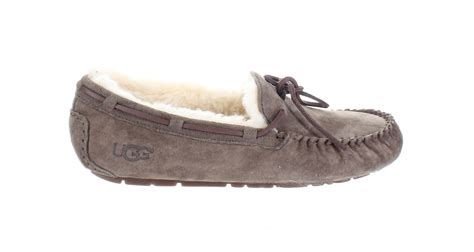 UGG Womens Brown Moccasin Slippers Size 9 (1421344) | eBay