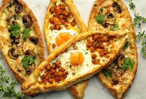 Sourdough Pide - MyLoveOfBaking