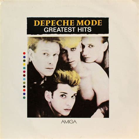 Depeche Mode – Greatest Hits (1987, Yellow Label, Vinyl) - Discogs