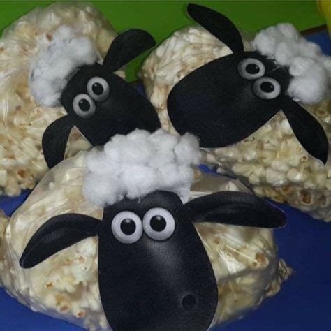 popcorn sheep craft | Sheep crafts, Popcorn crafts, Crafts