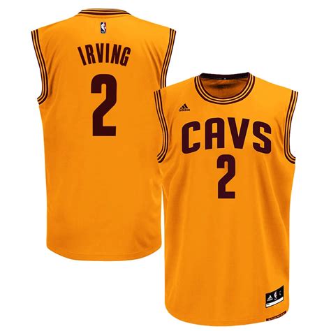 Kyrie Irving Cleveland Cavaliers adidas Replica Alternate Jersey - Gold