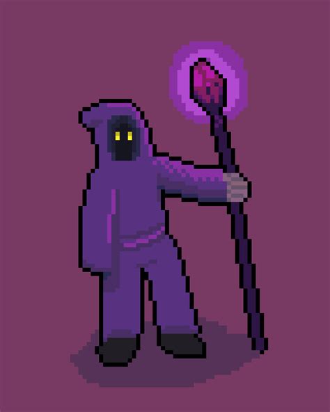 Wizard pixel art - Creativity - Schizophrenia.com