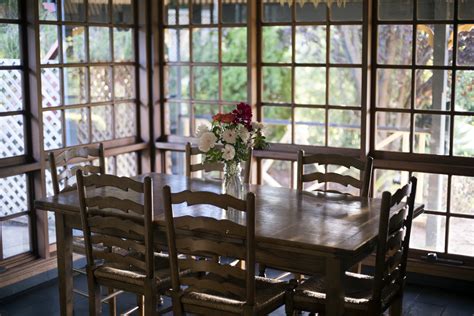 Free Image of Vintage timber dining room | Freebie.Photography