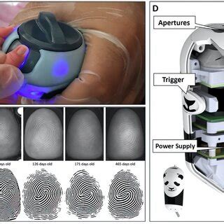 The biometric device and example imagery used in this study. (A) the... | Download Scientific ...