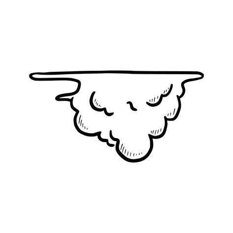 Hand drawn cloud. Doodle style. 7331652 Vector Art at Vecteezy