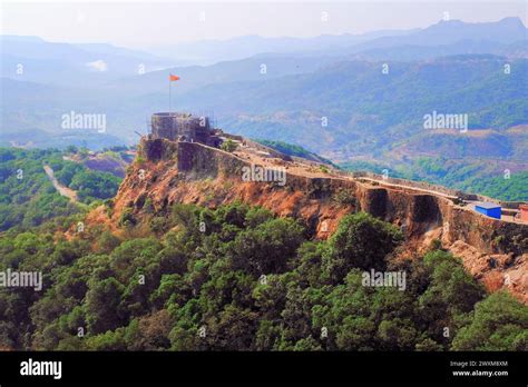 24 March 2024, Pratapgad Fort, Mahabaleshwar, Maharashtra, India, witness to Battle of Pratapgad ...