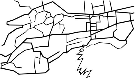 A map of downtown Edmonton, Canada from Google Maps 2010, and the... | Download Scientific Diagram